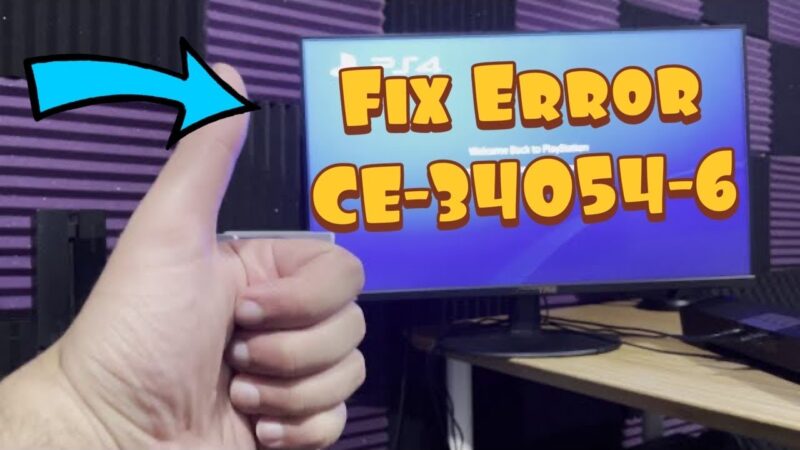 How To Fix PS4 Error CE-34054-6 (Database is Corrupted) – 100% Working!  tips of the day #howtofix #technology #today #viral #fix #technique