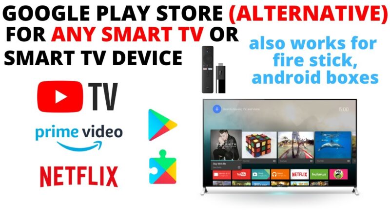 Best Google play store (Alternative) for any smart tv,android tv stick,android tv box Android tips from Tech mirrors