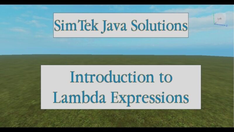 Java Programming: Introduction to Lambda Expressions Java programming tricks from Techmirrors
