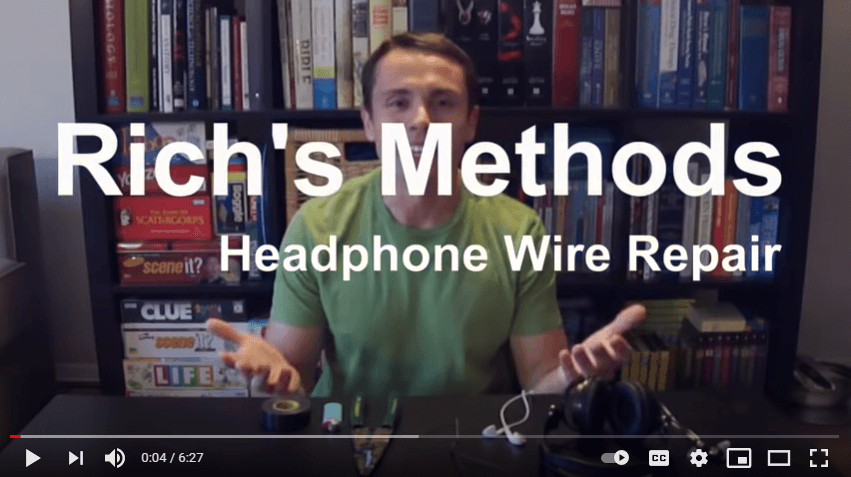 How to Repair Headphone Wires  tips of the day #howtofix #technology #today #viral #fix #technique