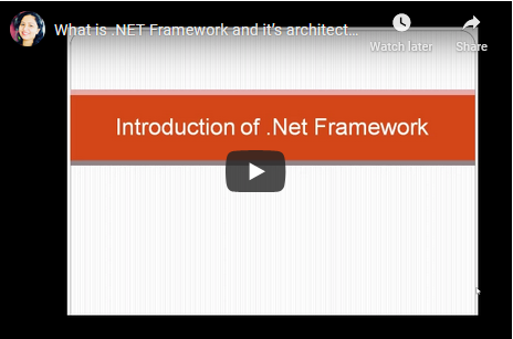 What is .NET Framework and it’s architecture from Techmirrors