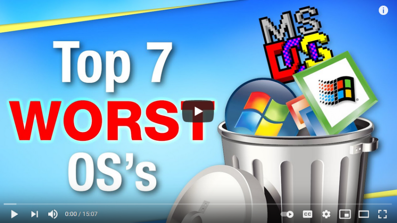 The 7 Worst Operating Systems Ever operating systems tips from Techmirrors