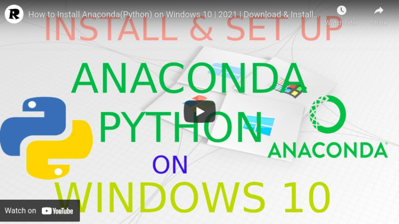 How to Install Anaconda(Python) on Windows 10 | 2021 | Download & Install Anaconda | Python python tricks from Techmirrors