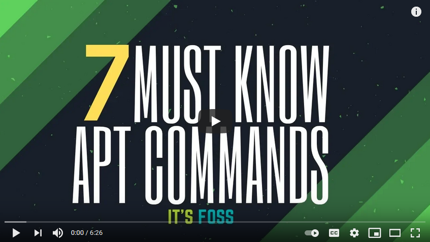technical solution-7 Apt Commands Every Ubuntu Linux User Should Know Linux command tricks from Techmirrors