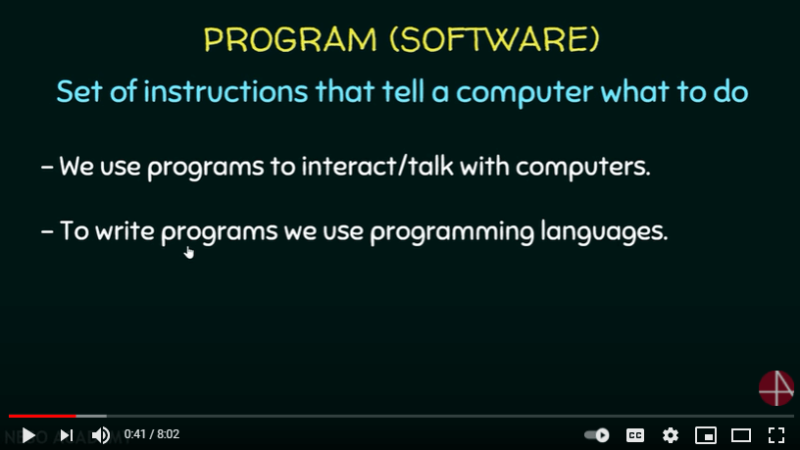 Programs and Programming Languages from techmirrors