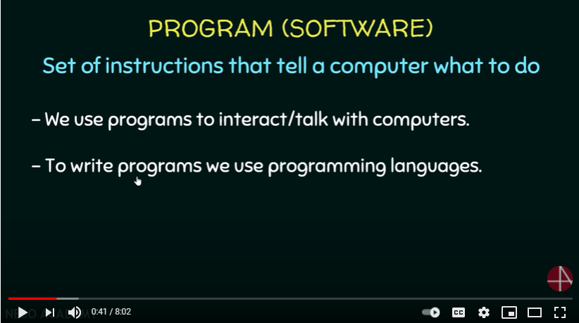 Programs and Programming Languages from techmirrors