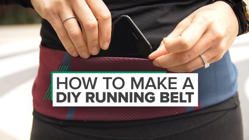 How to make a DIY running belt Tech Mirrors
