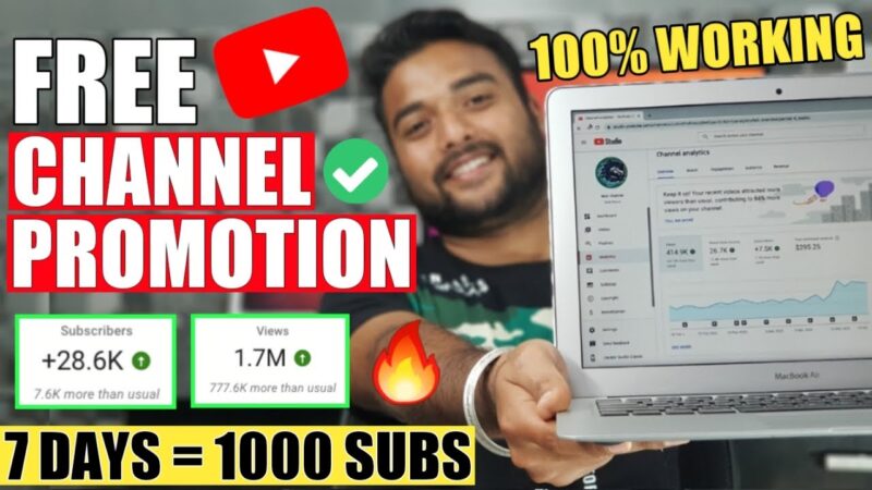 HOW TO PROMOTE YOUR YOUTUBE CHANNEL for FREE (2020) Grow YouTube Channel Fast (1000 Subscribers) Tech Mirrors