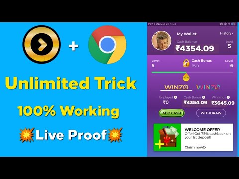 Unlimited Trick!! Winzo Gold App Game Easy Winning Secret Trick Explained in Tamil Tech Mirrors