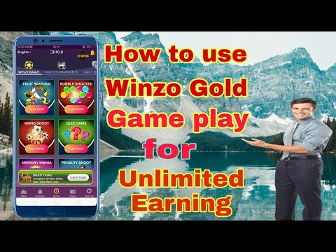 How to use winzo gold app /earningkakeda Tech Mirrors