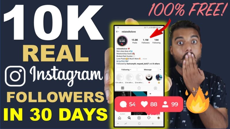 Instagram Par REAL FOLLOWERS Kaise Badhaye 2020 (Hindi)- How to Increase FREE Instagram Followers Tech Mirrors