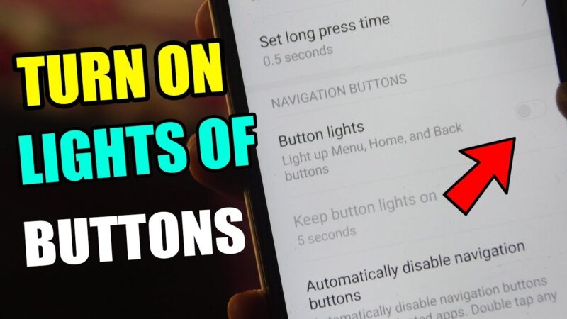 How To Turn On Buttons Lights Of Xiaomi Redmi 5a , Redmi Y1 , Redmi 5 Plus | All Xiaomi Phones Tech Mirrors