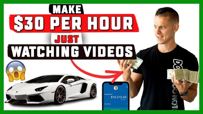 How To Make $30 Per Hour Just BY WATCHING VIDEOS Online (EASY 2019) Tech Mirrors