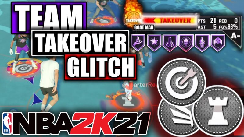 TEAM TAKEOVER GLITCH IN NBA 2K21 TUTORIAL!! HOW TO GET BADGES FAST IN PARK!!! BADGE GLITCH NBA 2K21! Tech Mirrors