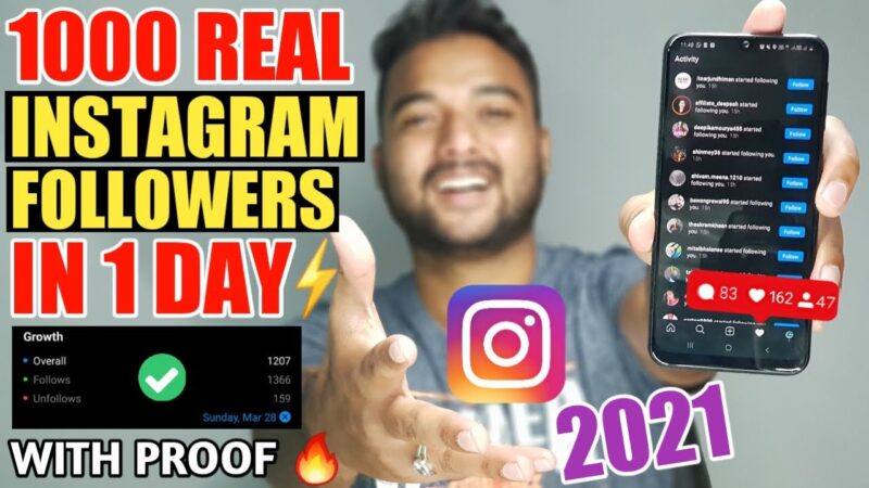 ✅ HOW TO INCREASE FOLLOWERS ON INSTAGRAM (1000 in 1 Day) 🔥 Instagram Par Follower Kaise Badhaye 2021 Tech Mirrors