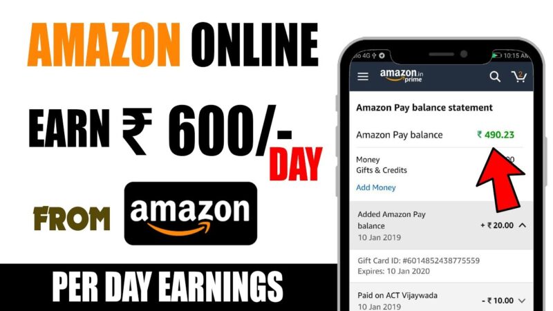 Amazon Earning Trick | Rs.600/- Day In Amazon | Part Time Job | Amazon Mechanical Turk Tech Mirrors