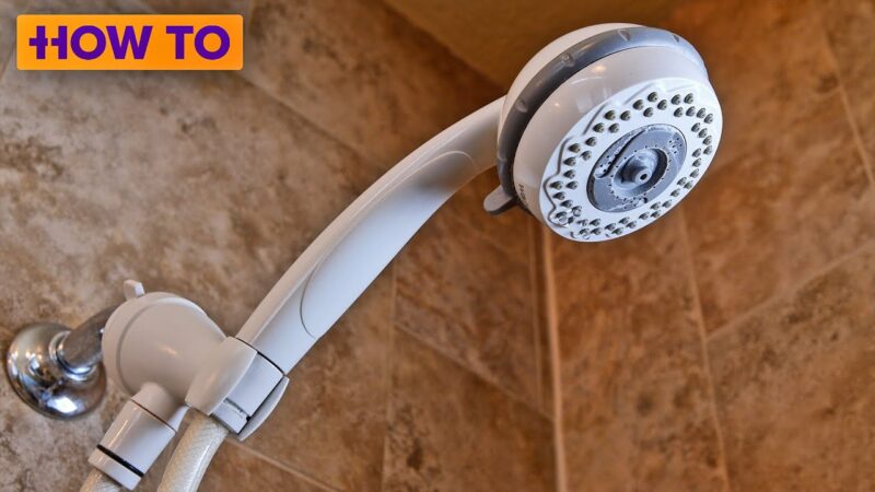 How to clean your shower head Tech Mirrors