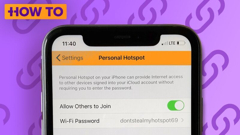 How to set up an iPhone hotspot and sharing Tech Mirrors