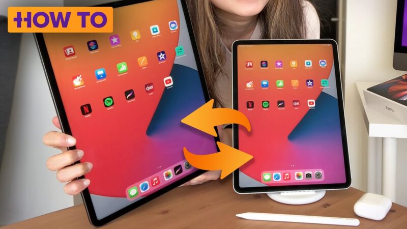How To transfer files from old iPad Pro to new iPad Pro Tech Mirrors