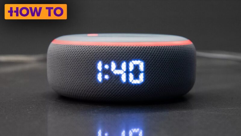 How to set up the Amazon Echo Dot with Clock Tech Mirrors