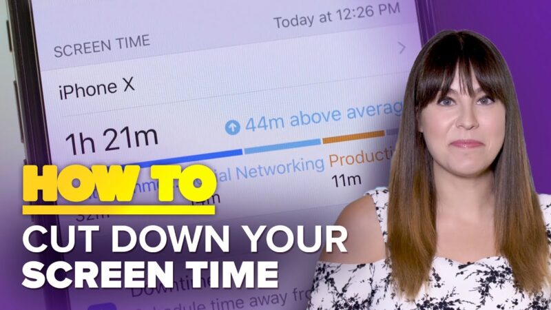 How to cut down your screen time | Tech Minute Tech Mirrors
