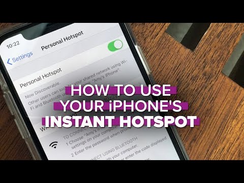 How to use your iPhone's Instant Hotspot Tech Mirrors