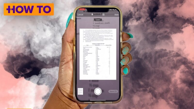How to scan PDF's on your phone (with iPhone) Tech Mirrors