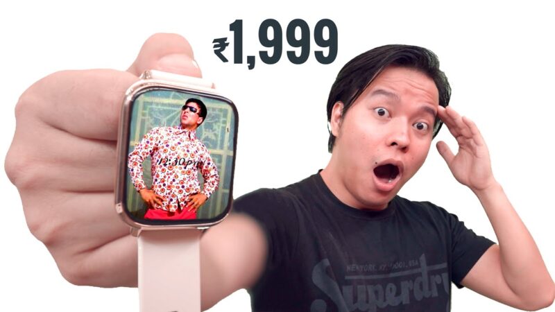 This ₹1,999 Smartwatch Will Surprise You * Premium* 😳😳 Tech Mirrors