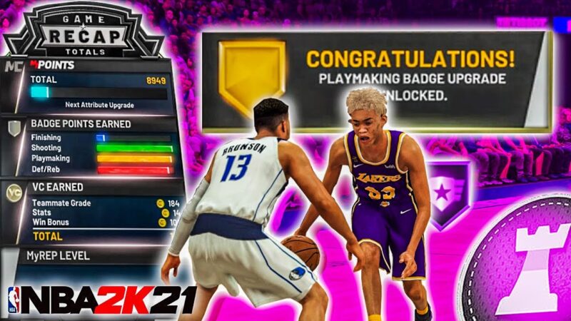 BADGE GLITCH! MAXED PLAYMAKING BADGES IN 1 DAY! NBA 2K21 GLITCH METHOD! Tech Mirrors
