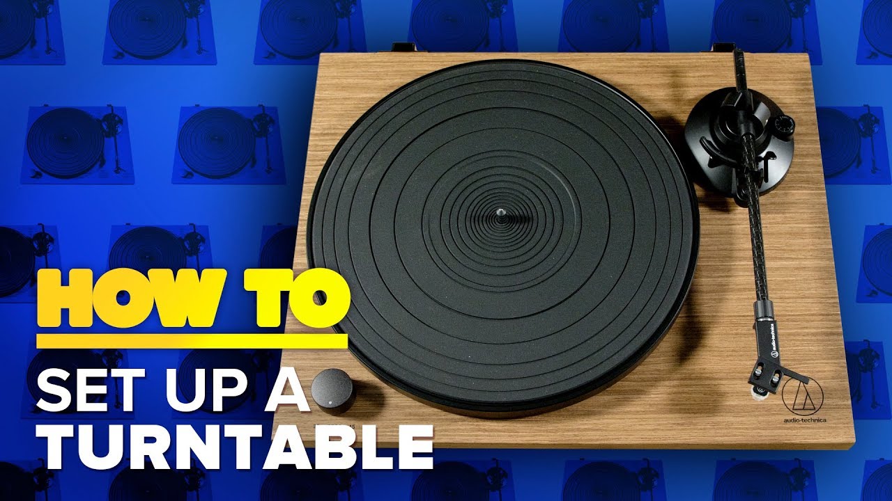 How to set up a turntable Tech Mirrors