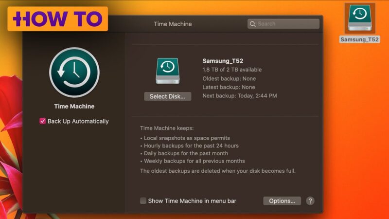 How to use Time Machine to backup your Mac Tech Mirrors
