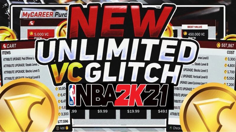 NBA 2K21 Unlimited VC Glitch (PS4 & XBOX) Instant VC Glitch Tech Mirrors